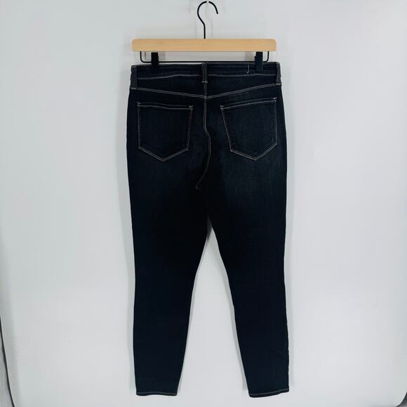 L’Agence Margot High Rise Skinny Jeans Dark Wash Stretch Denim Size 29 - Picture 2 of 7